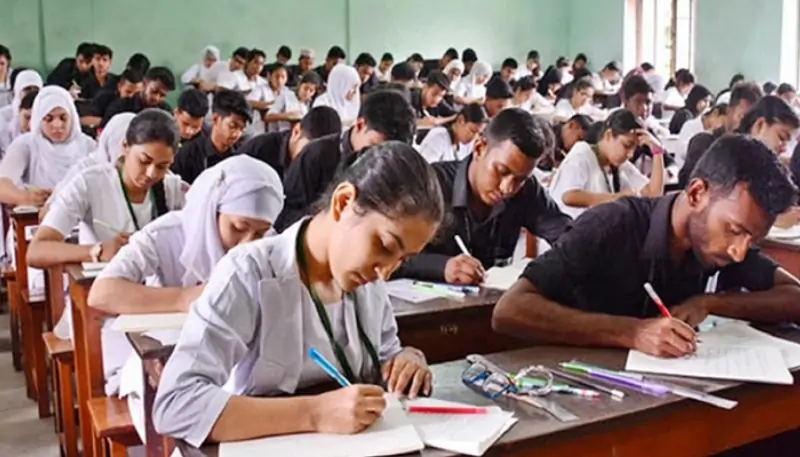The students are taking the HSC exam.